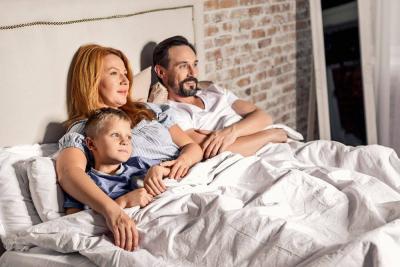 Pillow for watching TV in bed