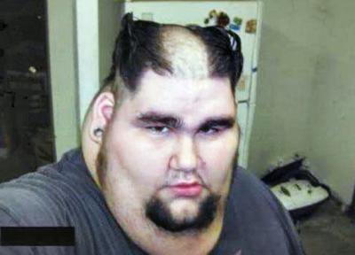 long hairstyles for fat men